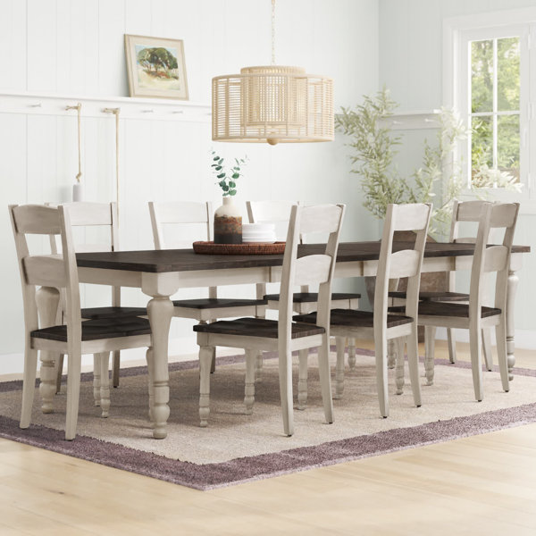 Sand & Stable Westhoff Extendable Pine Solid Wood Dining Set & Reviews